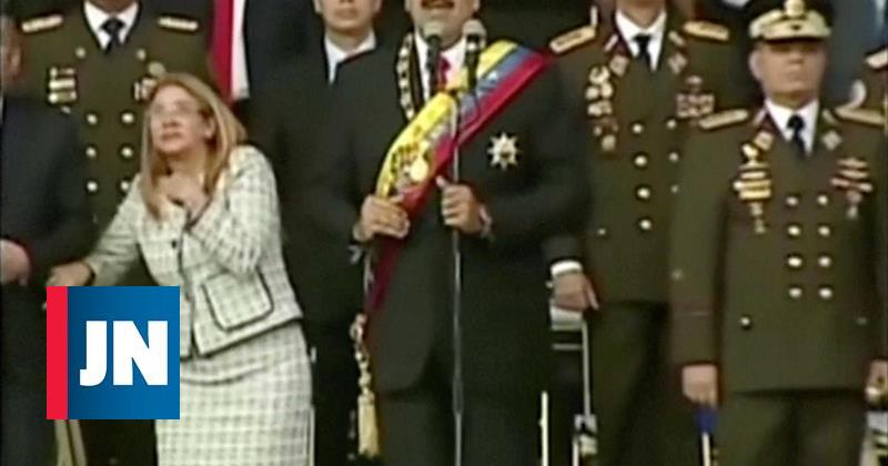 Nicolás Maduro escapa el ataque con drone