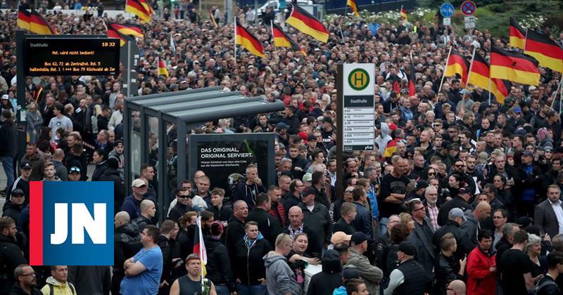 Nueve heridos y 25 delitos en protestas contra y pro-extranjeros en Chemnitz