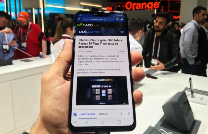 LG G8 ThinQ MWC19 Android