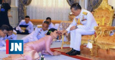 Boda real: De guardaespaldas del rey la reina de Tailandia