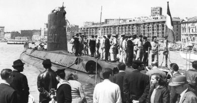 Submarino perdido hace 51 años se encuentra en Francia