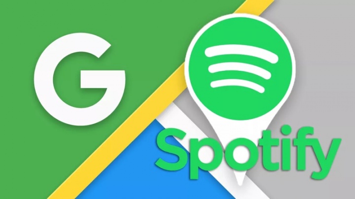 Google Maps integrado Spotify
