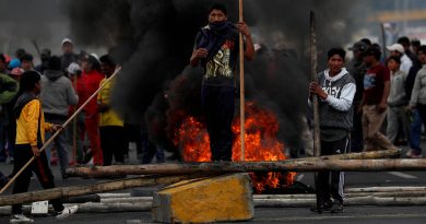 Una persona muere en actos dirigidos por grupos indígenas en Ecuador