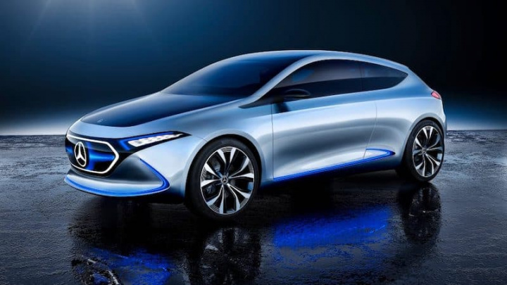Mercedes presenta el futuro EQA, se espera que el automóvil eléctrico llegue al mercado en 2020