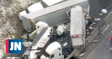 Cinco muertos y 60 heridos en accidente estadounidense