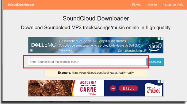 Cómo descargar música de Soundcloud Free Downloader