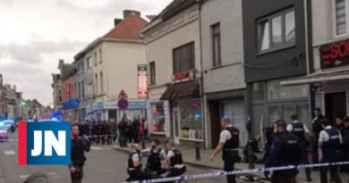La policía belga derriba a un hombre sospechoso de apuñalar a dos personas