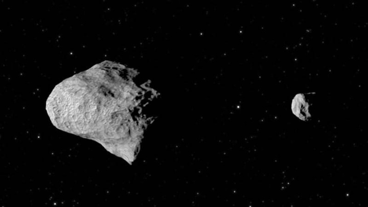 Imagen de asteroide binario descubierta por la NASA