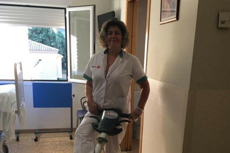 María de Fátima Cabral, de 52 años, trabaja en un hospital privado que detectó los dos primeros casos de