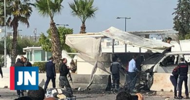 Un muerto y cinco heridos en una explosión cerca de la embajada de los Estados Unidos en Túnez