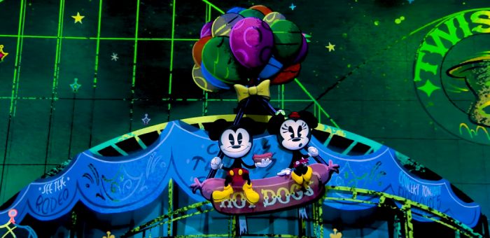 Mickey y Minnie's Runaway Railway Ride Through Video