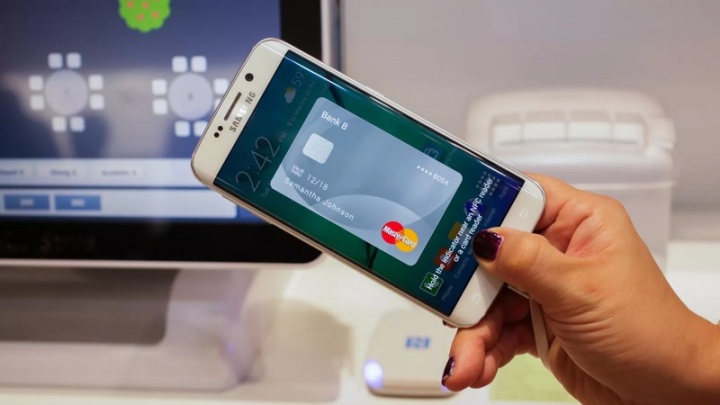 Tarjeta de débito Samsung Pay en efectivo