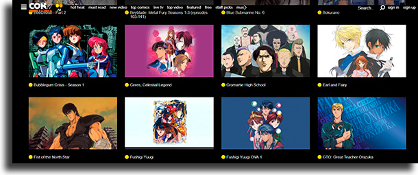 CONtv mejores sitios de anime en línea