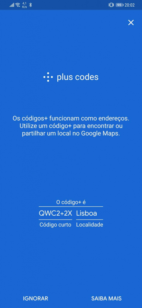 Los códigos de Google Maps Plus comparten direcciones de ubicación