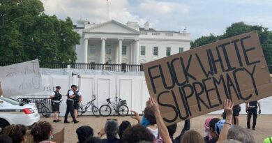 Washington protesta por la muerte de George Floyd cerca de la Casa Blanca