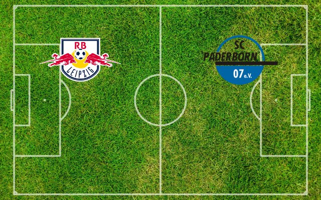 RB Leipzig-SC Paderborn formaciones