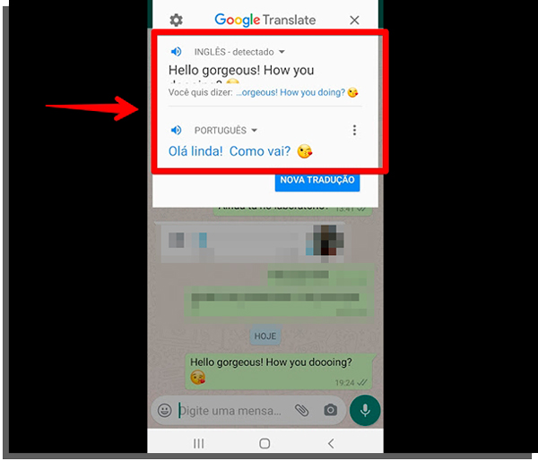 traductor de google traduce conversaciones en whatsapp? Esa es la respuesta