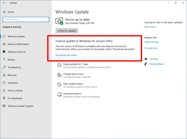 Windows 10 actualiza a los usuarios de minutos de Microsoft