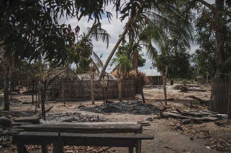 Aldeia da Paz, en el norte del país, fue devastada por terroristas en 2019