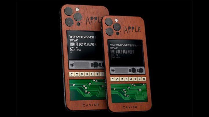 Imagen iPhone 12 Pro y Pro Max con chasis Caviar Apple I