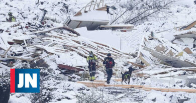 Cinco muertos en deslizamiento de tierra en Noruega
