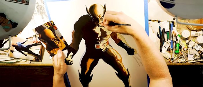 Alex Ross pinta a Wolverine