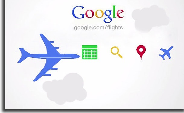 utilizar vuelos de google
