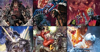 Predator caza a los superhéroes icónicos de Marvel en portadas de cómics variantes