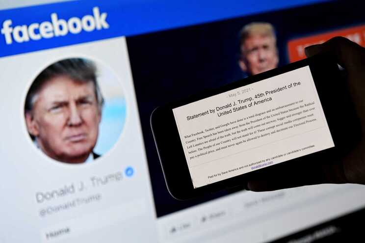 Trump considera la suspensión de Facebook un "insulto" a 75 millones de estadounidenses