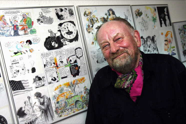 El artista danés Kurt Westergaard falleció este domingo a los 86 años