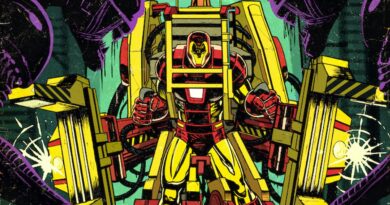 Iron Man Fight se enfrenta a xenomorfos en un cargador de energía en Fan Art