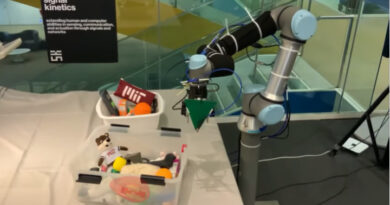Imagem RFusion do MIT, braço robótico que encontra objetos perdidos
