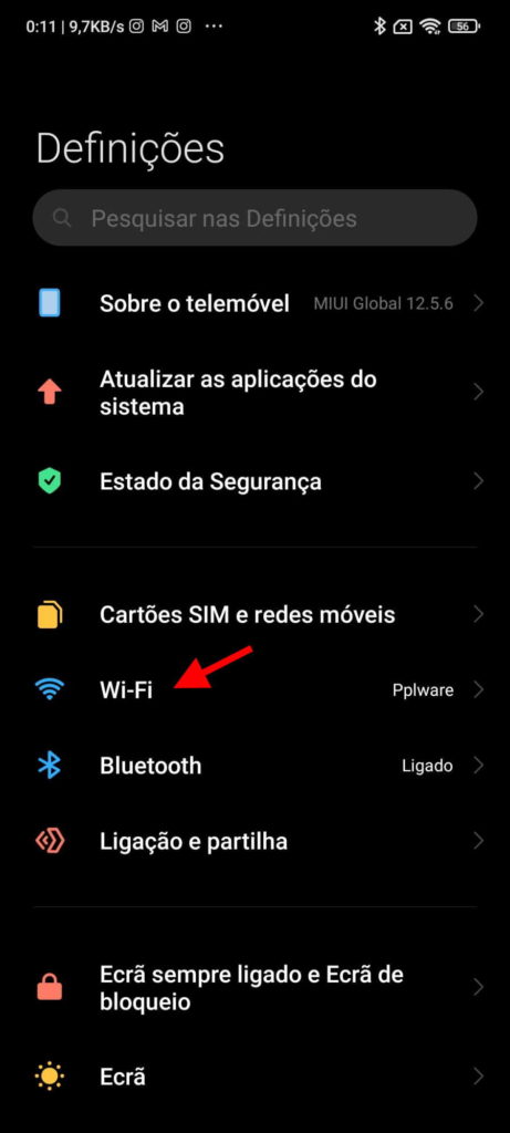 Red de teléfonos inteligentes WiFi Xiaomi QR