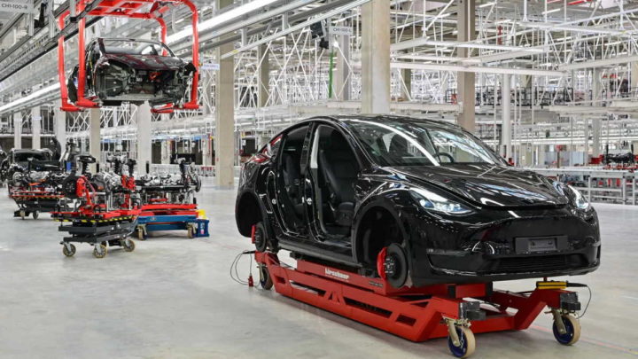 Baterías Gigafábricas de soporte de fábrica de Tesla
