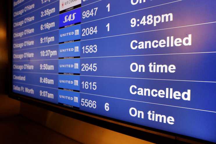 Casi seis mil vuelos cancelados en todo el mundo durante el fin de semana de Navidad
