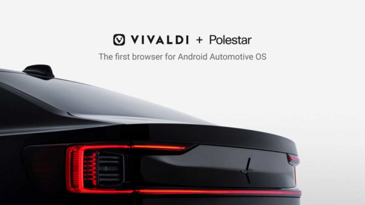 Navegador de coche Vivaldi Android Polestar