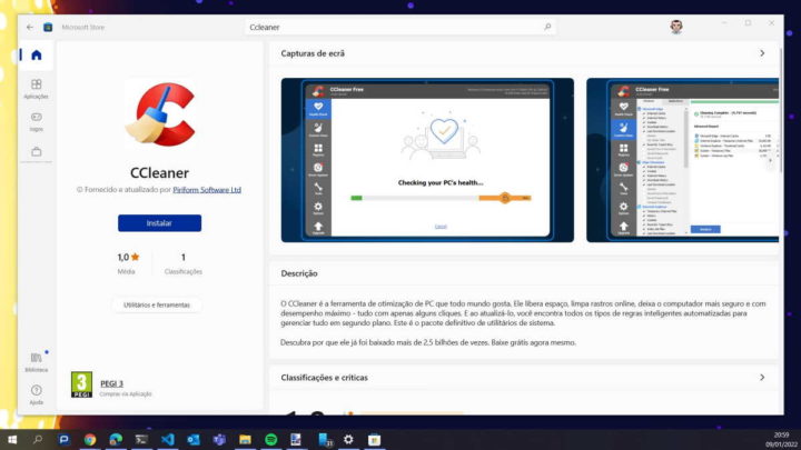 Ccleaner Windows Herramienta de aplicación de Microsoft