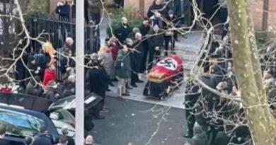 Católicos y judíos condenan la bandera nazi en el entierro de un ultraderechista en Roma