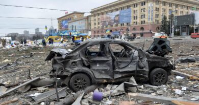 Las imágenes muestran el impacto del bombardeo ruso en Ucrania;  ver antes y despues