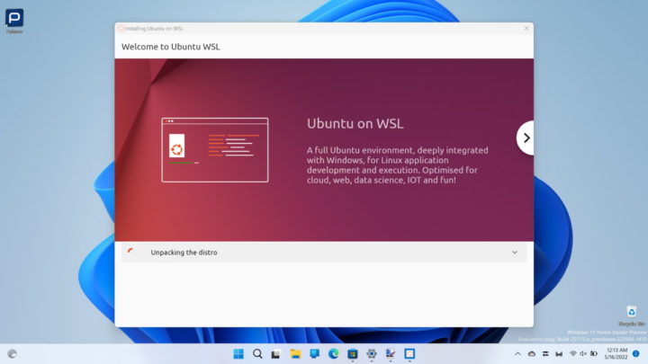 Vista previa de Ubuntu Windows Microsoft
