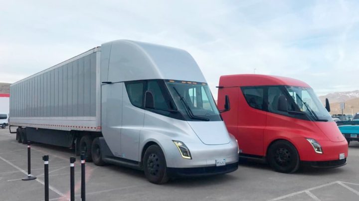 Imagen Tesla Semi, el camión 100% eléctrico