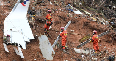 Accidente de avión que mató a 132 personas en China fue intencional, dice periódico