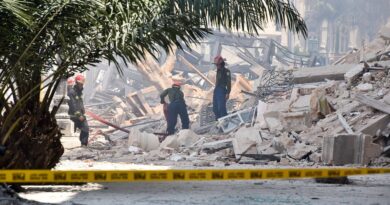 Explosión destruye hotel en La Habana, capital de Cuba, deja al menos 4 muertos