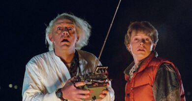 Christopher Lloyd and Michael J Fox in Back to the Future