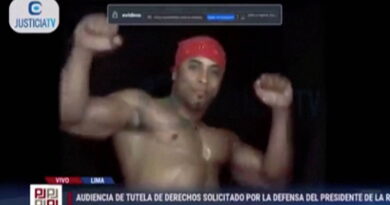 Video de stripper brasileña interrumpe audiencia online sobre presidente de Perú