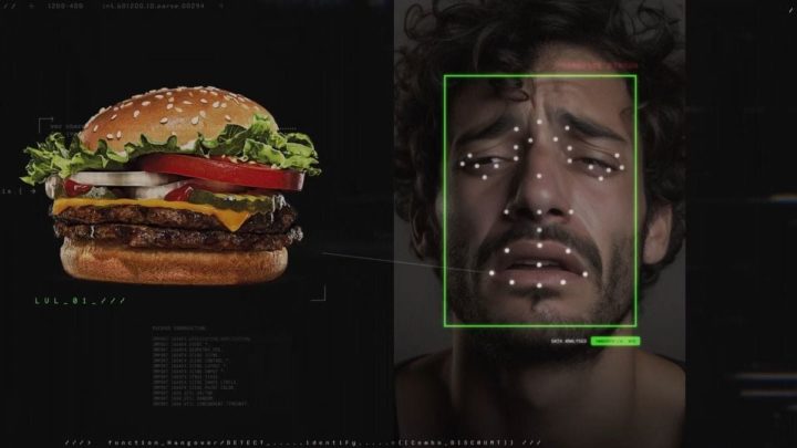 Burger King utiliza el reconocimiento facial para detectar resacas y ofrecer cupones