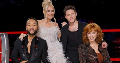 The Voice Season 24 coaches John Legend, Gwen Stefani, Niall Horan and Reba McEntire.