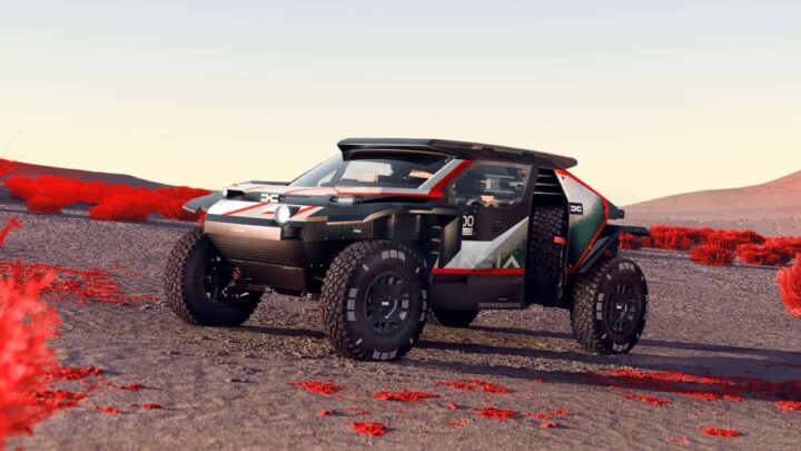 Prototipo Dacia Sandrider para el Dakar y el Mundial de Rally-Raid (W2RC)