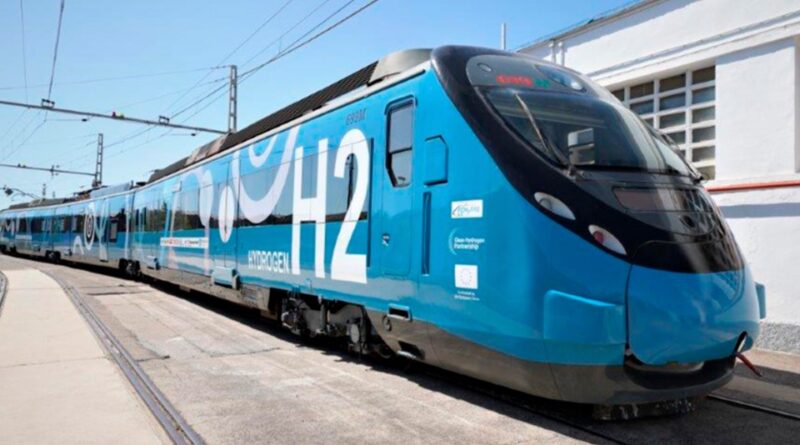 Un tren propulsado por hidrógeno ya se está probando en Portugal